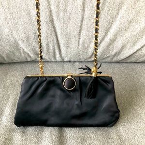 Vintage hand made black evening purse! 🎉♥️🥳